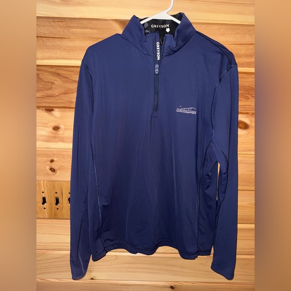 Greyson Navy Quarter-Zip Pullover